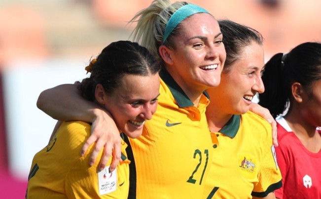 Timnas Putri Australia. [Instagram]
